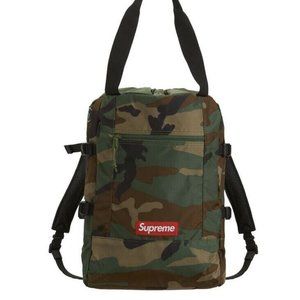 Brand New Supreme Tote Backpack Woodland Camo SS19